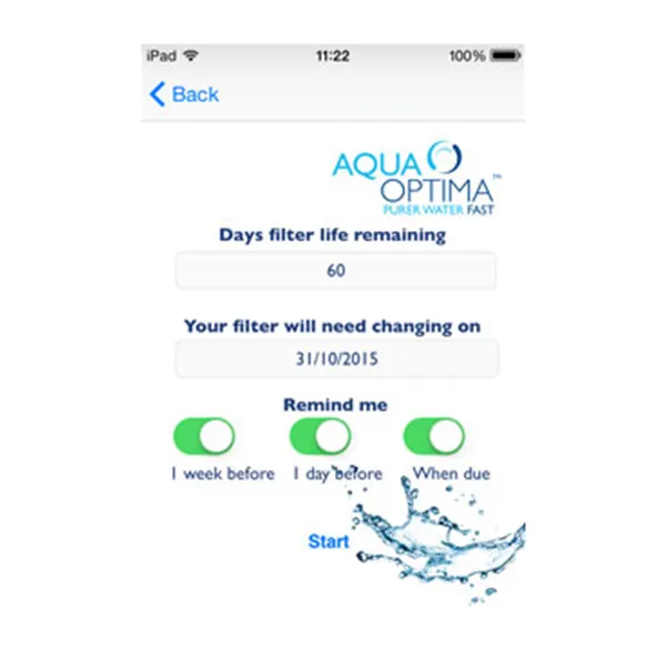 Aqua Optima Oria Víztisztító Kancsó