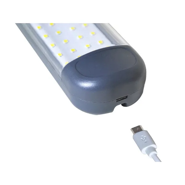 Erőteljes Műhelylámpa 48 COB LED-del, USB-s, Horoggal és Mágnessel, Újratölthető