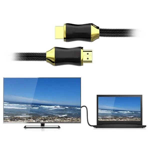 HDMI 2.1 Ultra Magas Sebességű Kábel - 8K 60Hz és 4K 120Hz Támogatással, 2m