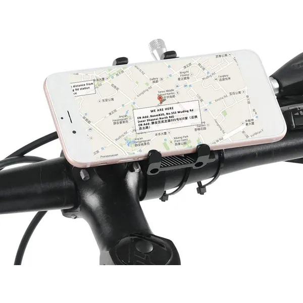 Alumínium Telefon Tartó Kerékpárra - Prémium Minőségű GPS és Mobil Tartó a Biztonságos és Kényelmes Utazáshoz