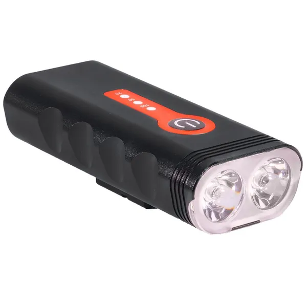 Első Kerékpár Lámpa LED Zseblámpa - USB Tölthető