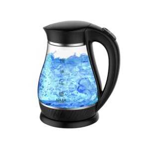 Adler Üveg Elektromos Vízforraló 1,7L (AD 1274 fekete)