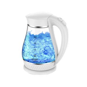 Adler Kettle üveg elektromos vízforraló 1,7L (AD 1274 fehér)