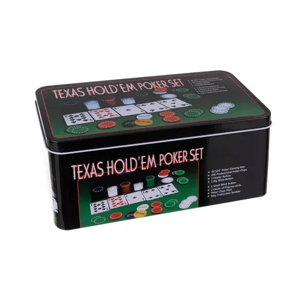 Texas 23539 Pókerkészlet - Teljes szórakozás kártyáspartikhoz!