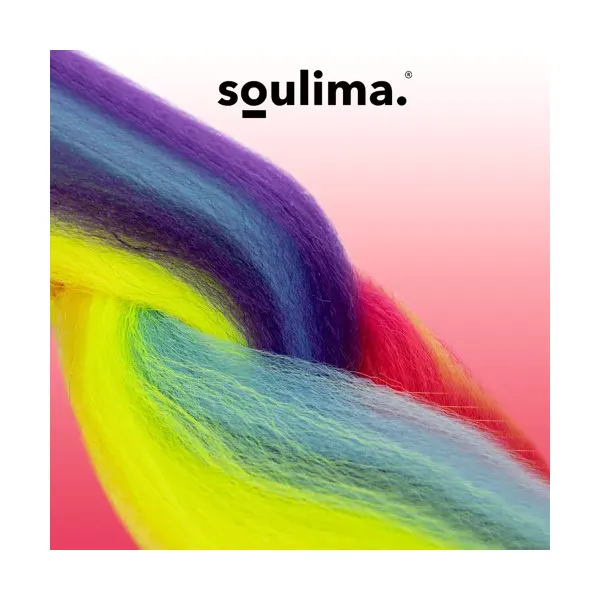 Színes szintetikus hajfonatok – Soulima 23571