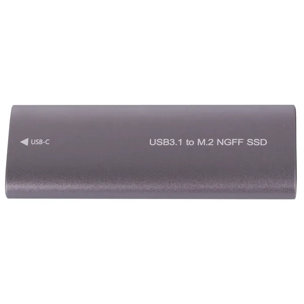 Hdd adapter box m.2 sata ngff usb 3.1 usb type-c 2230-2280mm