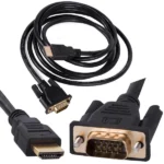 Hdmi - vga kábel 2m gold full hd csatlakozók d-sub kábel