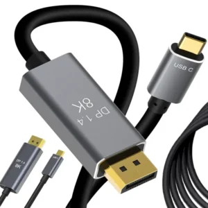 Usb typ-c 1.4 video audio displayport kábel usb-c 8k 4k 2k 1.8m