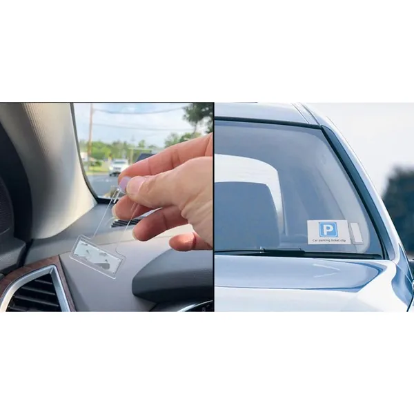 Parkolási engedély tartó szélvédőre - Mozgáskorlátozott igazolvány tartó - 5 darab