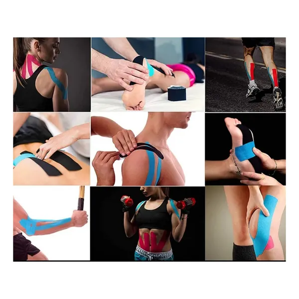 Kinesio Tape Tejp Tejp Pólárok SPORT KINESIOTAPING TAPE PRO 5m x 5cm