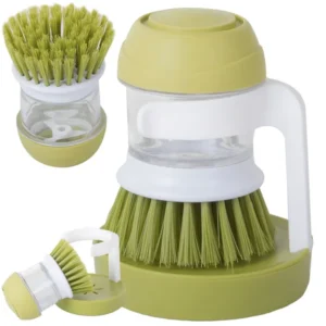 Scouring brush - mosogatókefe adagolóval és állvánnyal