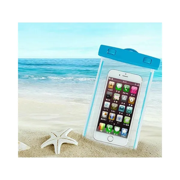 Vízálló kék telefontok medencéhez, strandra, kajakozáshoz