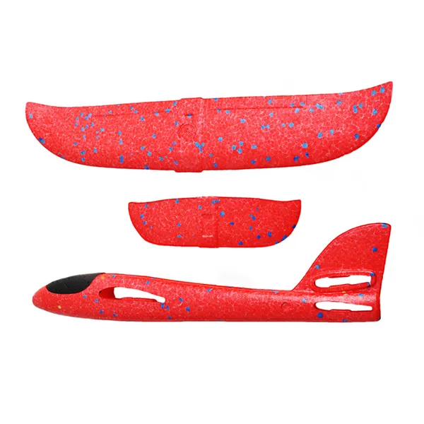 Könnyű piros polisztirol repülőgép
