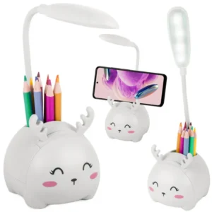 Gyerek LED éjszakai lámpa USB rendező állvány telefon olvasás tudomány