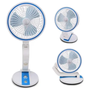 Összecsukható, hordozható ventilátor LED világítással - tökéletes otthonra, irodába, utazáshoz és még sok máshoz!