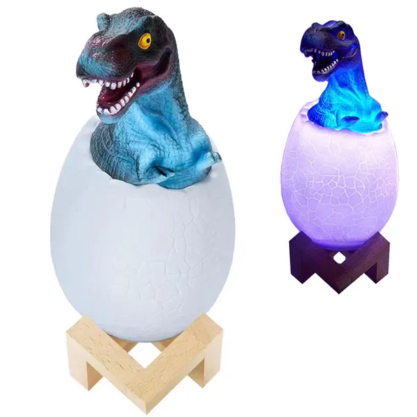 Dinoszaurusz Tojás LED Lámpa - Tökéletes Ajándék Gyerekeknek!
