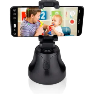 Grundig ED-49803: 360°-ban Forgatható, Arc-/Tárgykövetős Mobiltelefontartó Vloggereknek