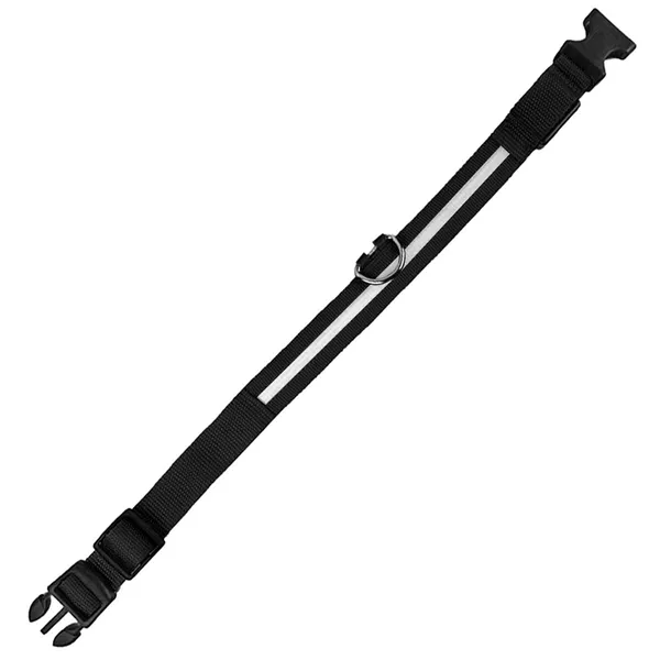 Ag232d led világító nyakörv 32-37cm fekete
