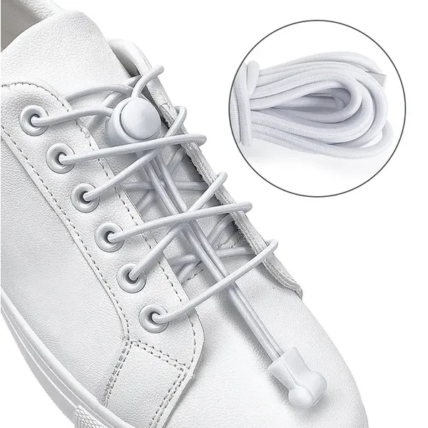 Ag842a cipőfűző húzózsinórral fehér
