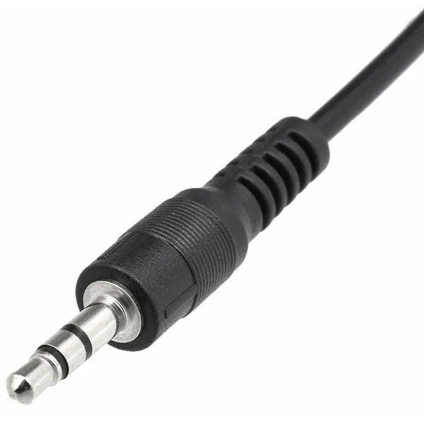 Ak293a audio jack kábel 3,5 mm 1m fekete