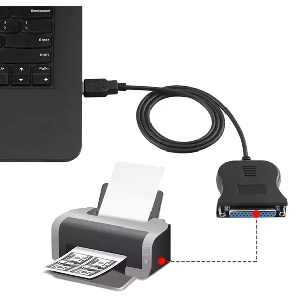 LPT-USB adapter, 70 cm