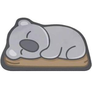 Koala mintás gyorsan száradó fürdőszobai szőnyeg