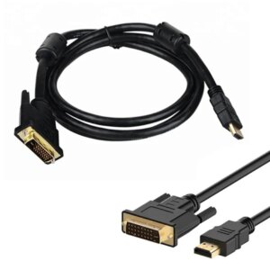 Hd8 hdmi kábel 19pin-dvi 2m arany