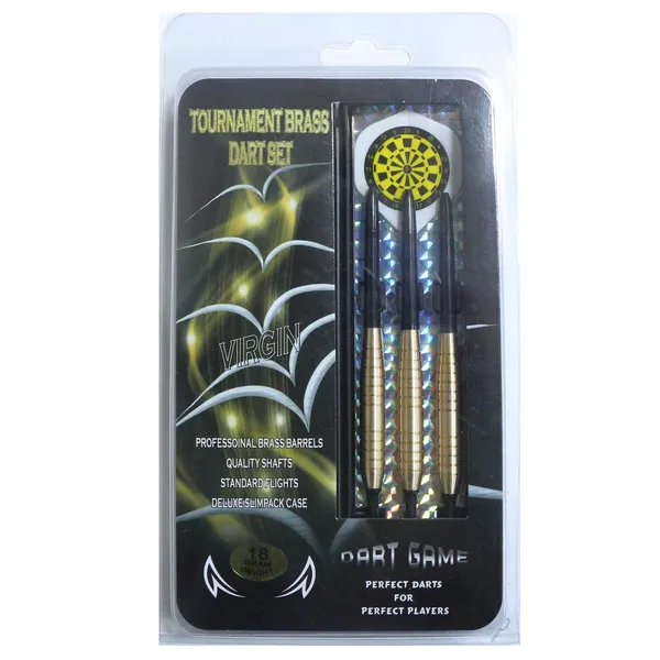 Darts MASTER Virgin Brass 3 db - softip 18g