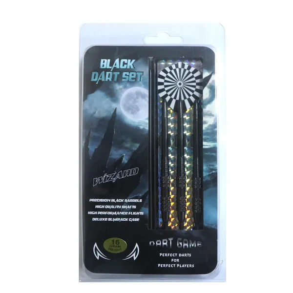 Darts MASTER Wizard Black Brass 3 db - softip 16g