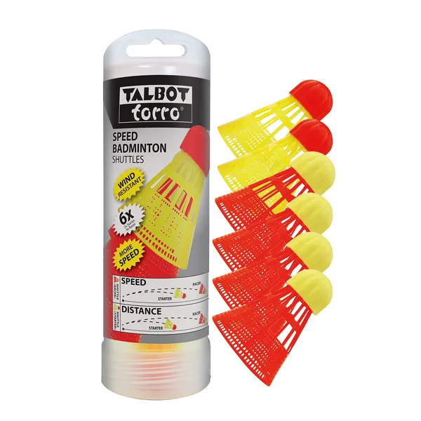 Speed badmintonové míčky TALBOT TORRO 6ks