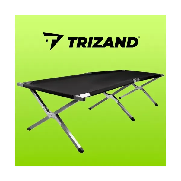 Kényelmes és strapabíró összecsukható tábori ágy - Trizand 23190 konzolos