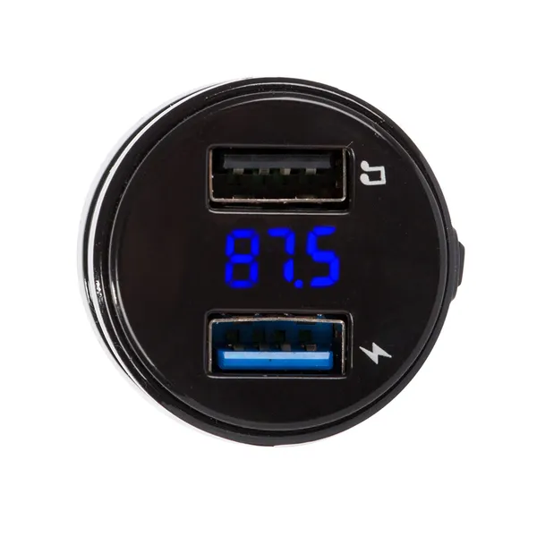 Autós FM transmitter MP3 lejátszóval, Bluetooth-szal és 2x USB töltővel