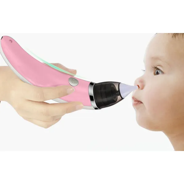 Elektromos orrszívó kisgyermekeknek - állítható szívóerővel és szűrővel