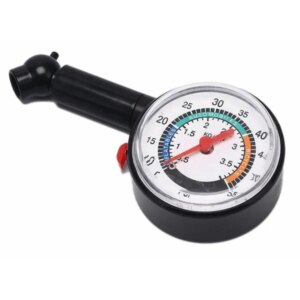 Analog autógumi nyomásmérő 55 psi, fekete
