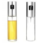 Üveg olajpermetező rozsdamentes acél fejjel, 100 ml