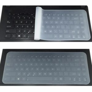 Átlátszó szilikon billentyűzetvédő fólia 11,6" laptophoz
