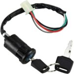 Motor- és kvad gyújtáskapcsoló csatlakozóval, 2 kulccsal