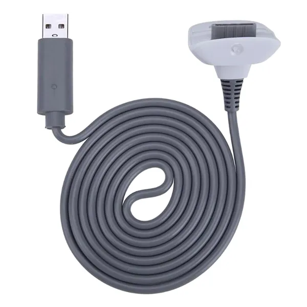 Kx7b 2x xbox 360 akkumulátor usb kábel fehér