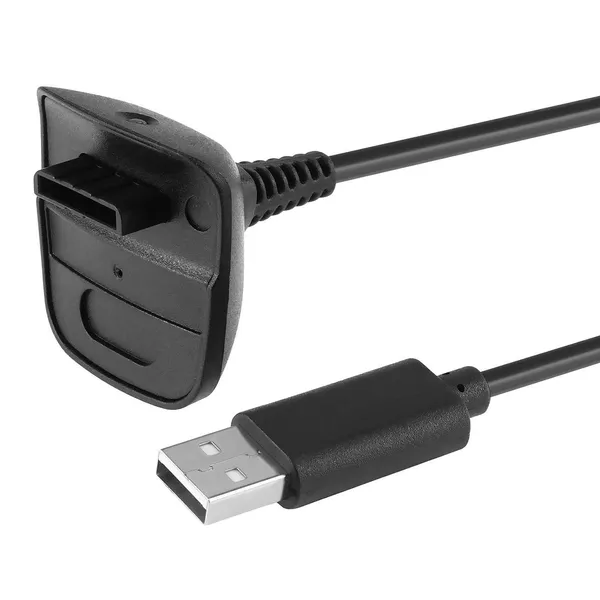 Kx7b 2x xbox 360 akkumulátor usb kábel fehér