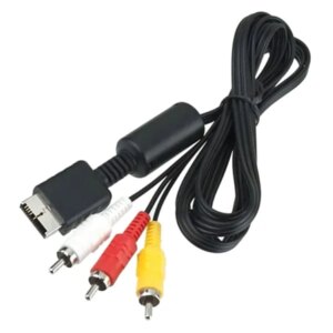 Psp28 AV adapter 3x chinch PS2-höz, PS3-hoz