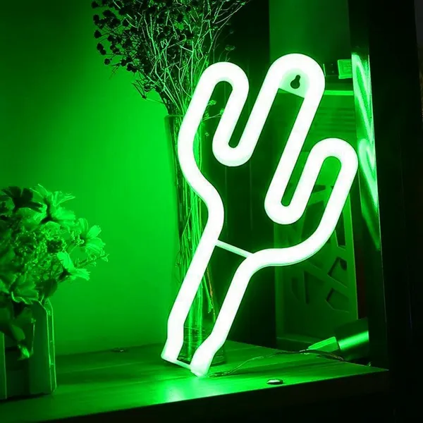 Zd79 led lámpa neon kaktusz