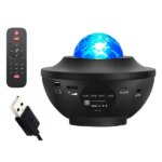 Csillag galaxis vetítő led projektor 21 móddal, bluetooth hangszóróval