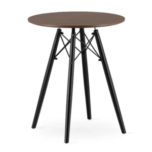 TODI dohányzóasztal, modern skandináv barna, kerek asztallap, 60 cm | model_3577_1-TODI-ETX60