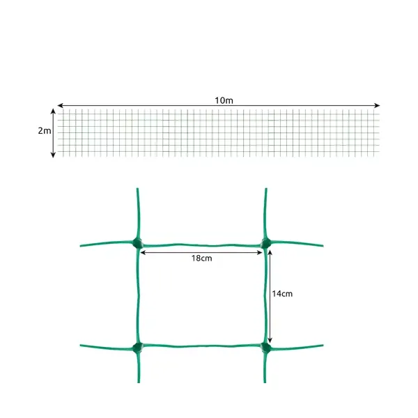 Kúszónövény támogató háló 2x10m - gardlov 23978