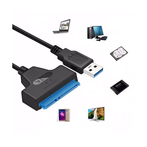 Usb 3.0 sata adapter hdd ssd gyors adatátvitel plug & play