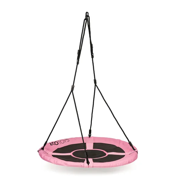 Gólyafészek kerti hinta 100cm Rózsaszín Ecotoys | BOC100 PINK