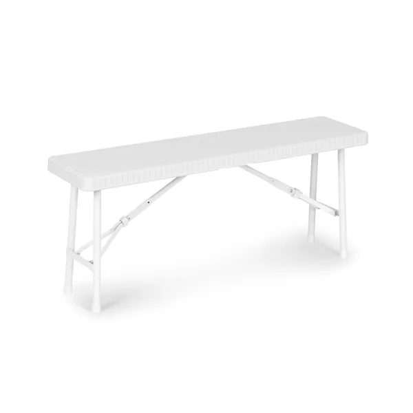 Catering szett 120 cm-es asztal 2 pad bankett szett - FEHÉR | RAK-120D WHITE