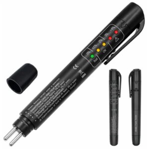 Kompakt fékfolyadék teszter 5 led-es mérővel