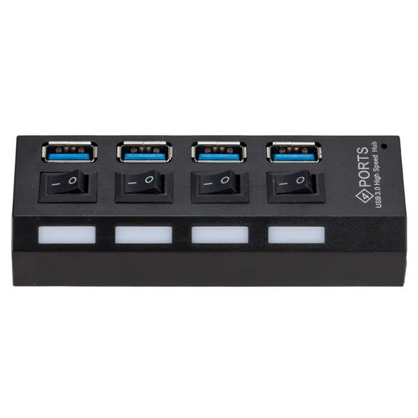 Ultra gyors 4-portos usb 3.0 hub kapcsolókkal