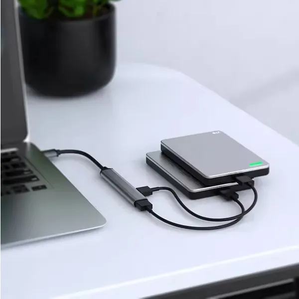 Ultra gyors 7 portos usb hub 3.0 és 2.0 kompatibilis